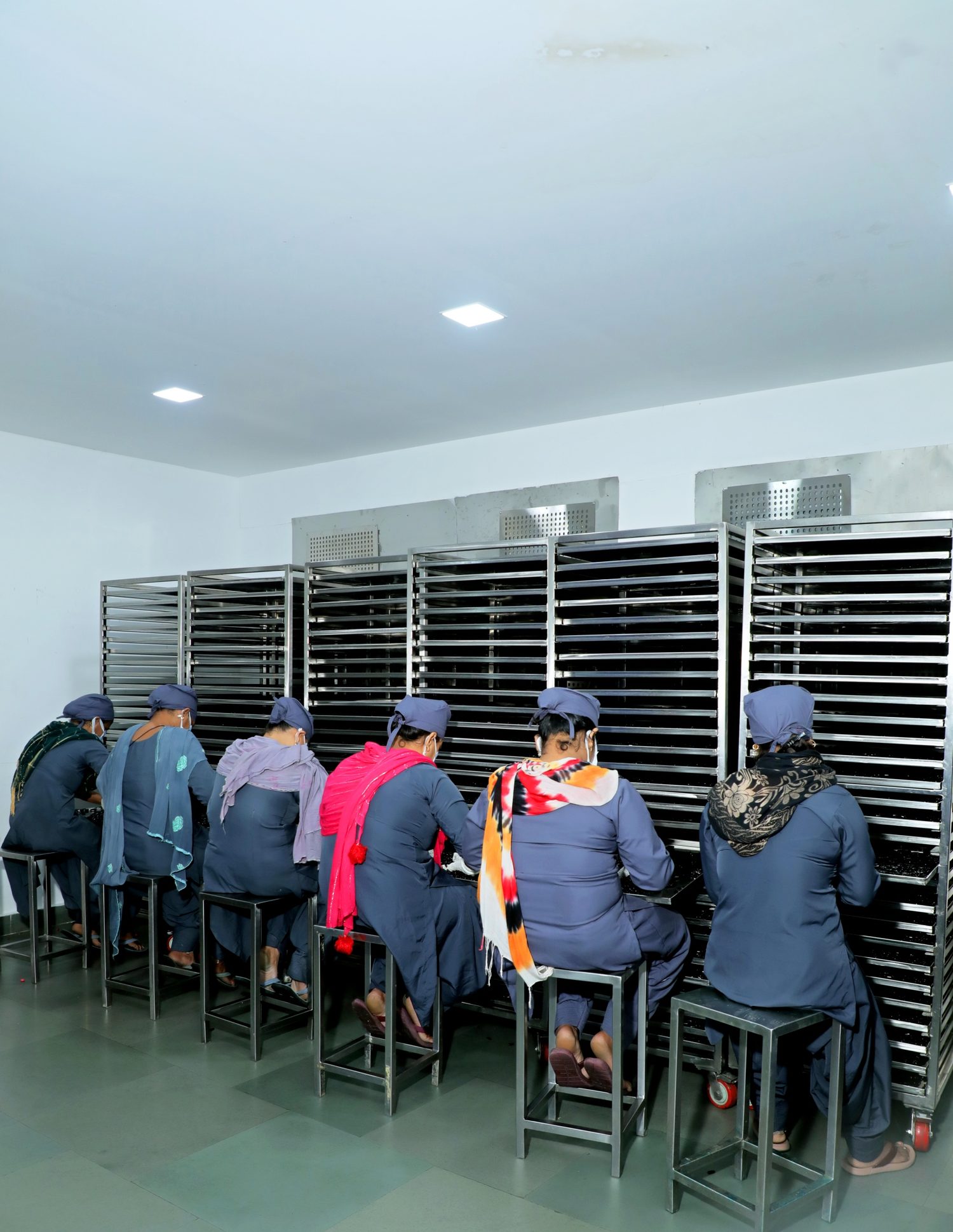 Softgel capsule drying line at Admetus Lifesciences — post-encapsulation drying for Vitamin D3 and nutraceutical formulations