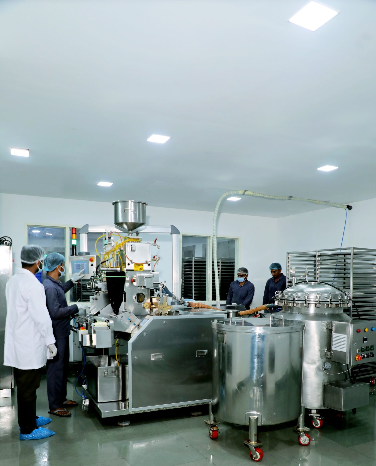 ARBES SGX-806P encapsulation machine at Admetus Lifesciences' WHO-GMP certified softgel manufacturing facility